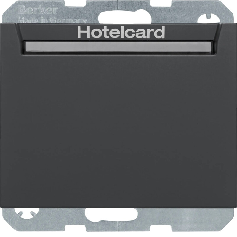 hager Hotellkortsbrytare 10a/230vac ukr anthr.