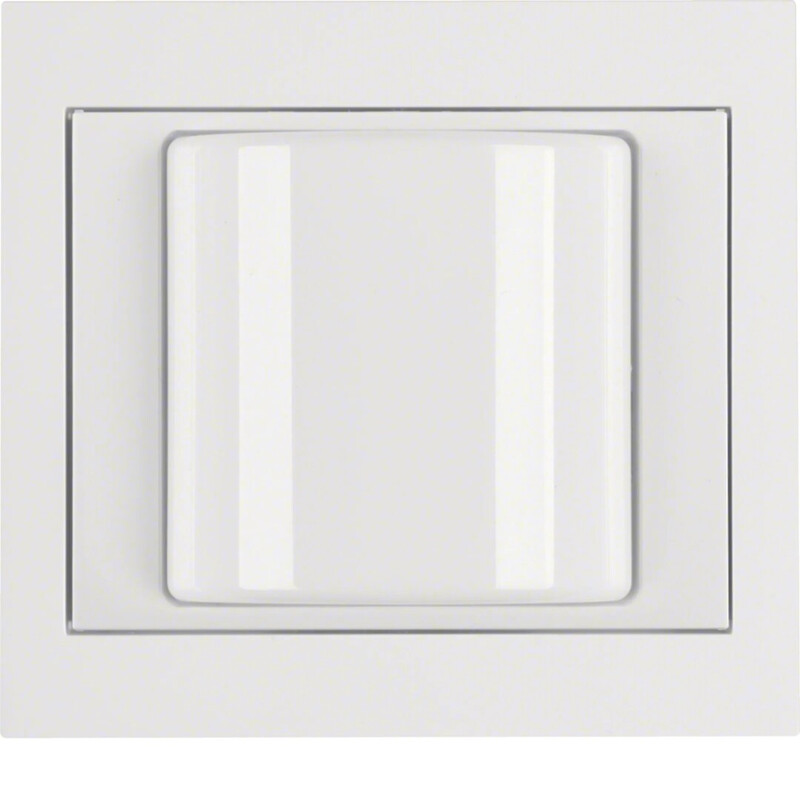 LIGHT SIGNAL RED 4XLED 24VDC W. FRAME WHITE