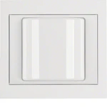 LIGHT SIGNAL RED 4XLED 24VDC W. FRAME WHITE