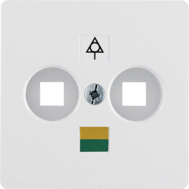 CENTRE PLATE FL.OUTPUT SO 1061 WHITE