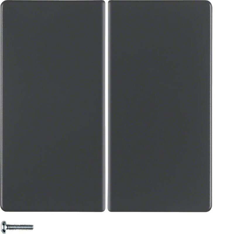 PUSH-BUTTON WIRELESS KNX 2F QUICKLINK ANTHRACITE
