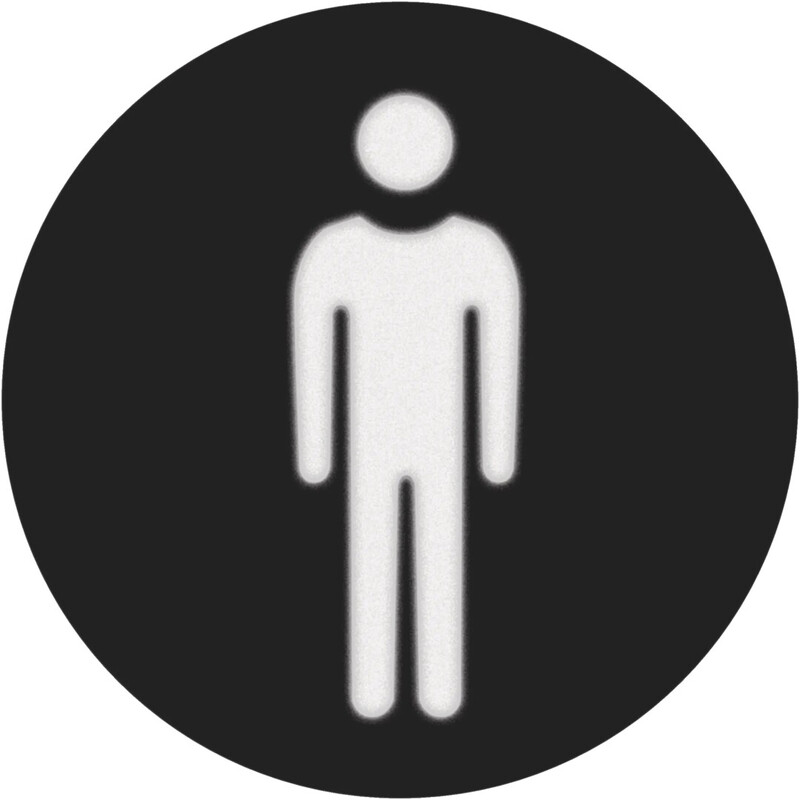 SYMBOL FOIL ROUND MAN F. SIGNAL LAMP