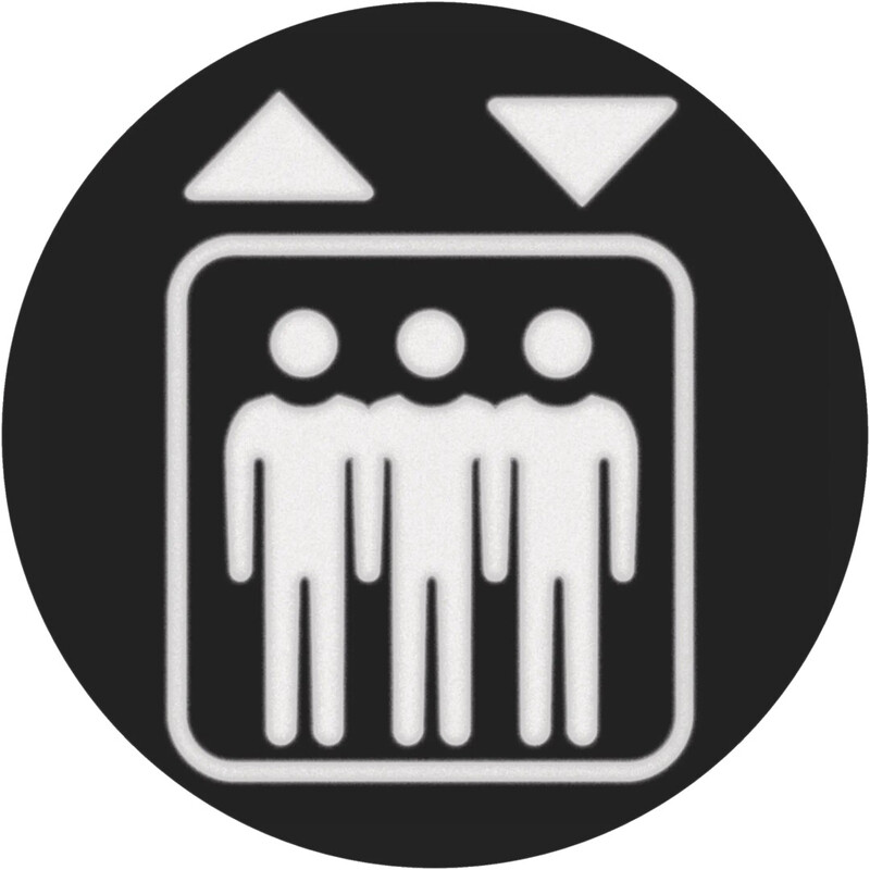 SYMBOL FOIL ROUND ELEVATOR F. SIGNAL LAMP