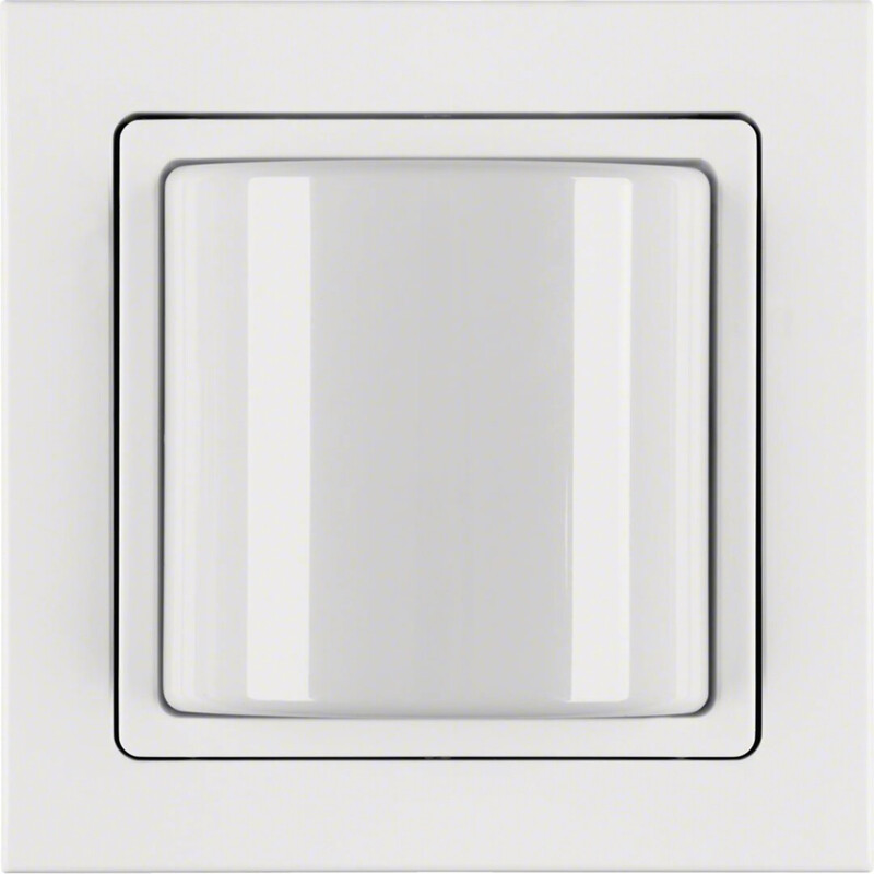 SIGNAL LIGHT RED 4XLED 24VDC W. FRAME WHITE