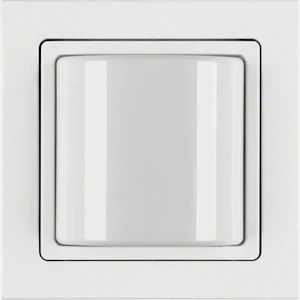 hager Signalljus röd 4xled 24vdc m. ram vit