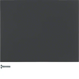 hager Radio push button knx k.1 1-fold f. switch/dimmer black