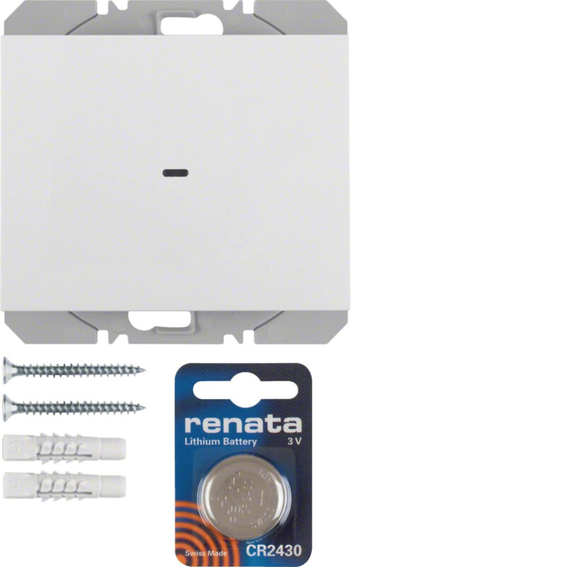 RADIOTRYCKKNAPP KNX K.1 1F BAT 3V QUICKLINK VIT