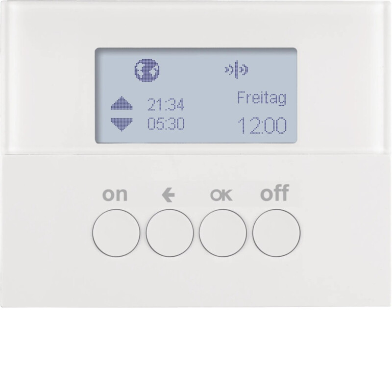 RADIO TIMER KNX K.1 7D 1CH RF QUICKLINK WHITE