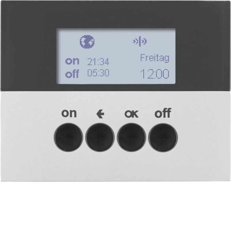 RADIO TIMER KNX K.5 7D 1CH RF QUICKLINK AN-AL