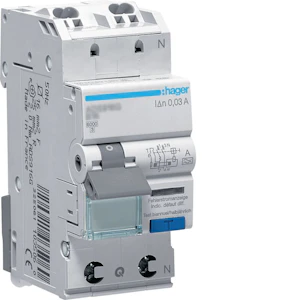 hager Personskyddautomat ads913d 30ma a/2x13a b qc 6ka