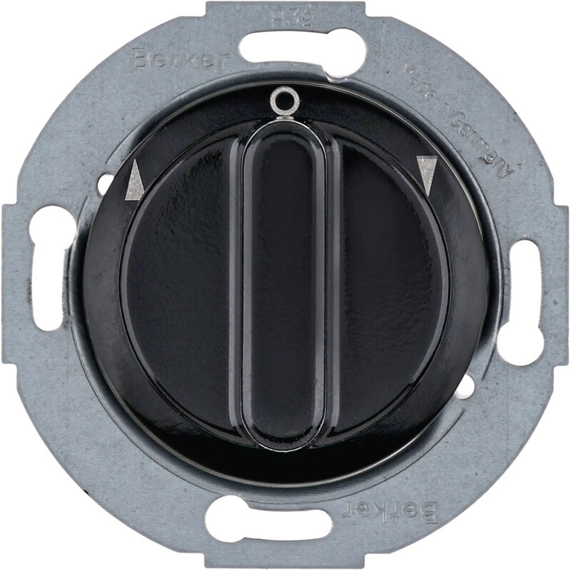 CURTAIN SWITCH 1930 1P/10A/250V UKR BLACK