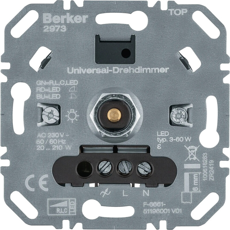 DIMMER S.1/K.X/Q.X/R.X 2973 3-60W RLC+LED UR