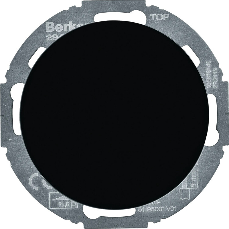 hager Dimmer r.classic 3-100w rlc+led ext. ur black