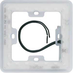 hager Ljusenhet q.7 1f. led corona 230vac vit