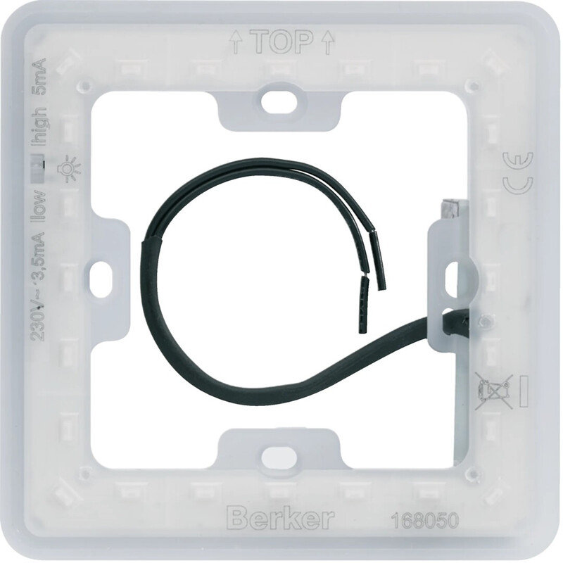 hager Ljusenhet q.7 1f. led nerljus 230vac vit