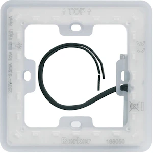 hager Ljusenhet q.7 1f. led nerljus 230vac vit