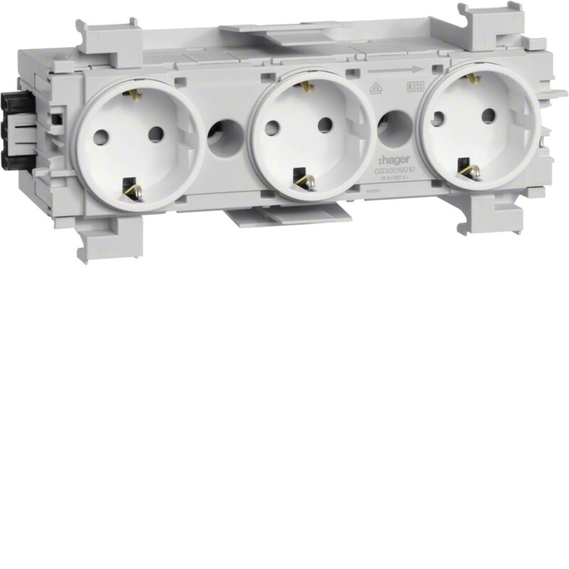 hager Trunking ol tehalit.ecoline gs3001 3f wa-wi white