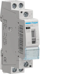 hager Intermediate relay erd218 1no+1nc 16a c.24vac