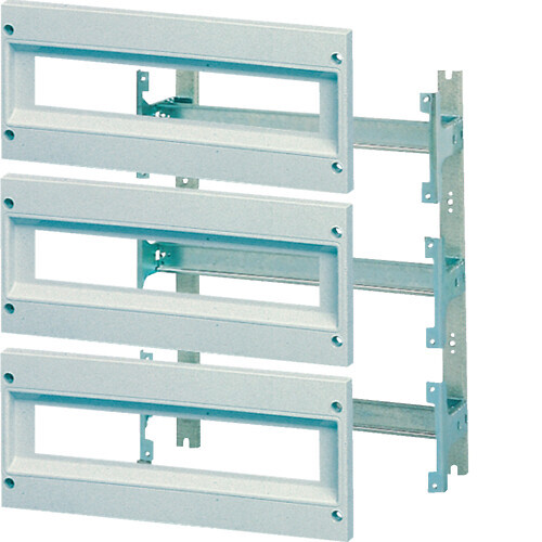 hager Din-skena ram för skåpen 500x400mm 3x18mod
