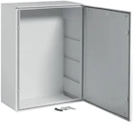 MOUNTING ENCLOSURE PE 800X600X300MM WITH SOLID DOOR