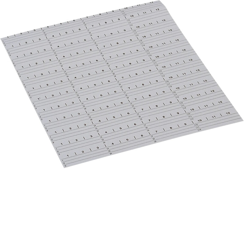 LABELING ACCESSORY UZ006 SET = 5 SHEETS