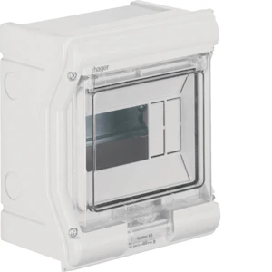 hager Moduulikotelo pinta vector ve106sn 1x6mod ip65 pc-uv