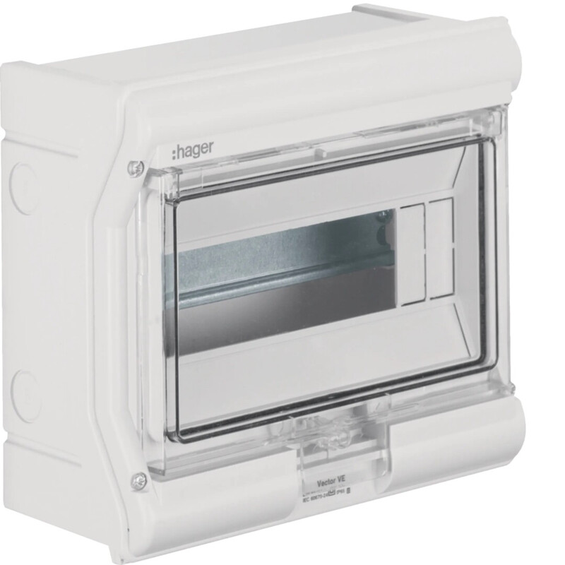 MODUULIKOTELO PINTA VECTOR VE110SN 1x10MOD IP65 PC-UV
