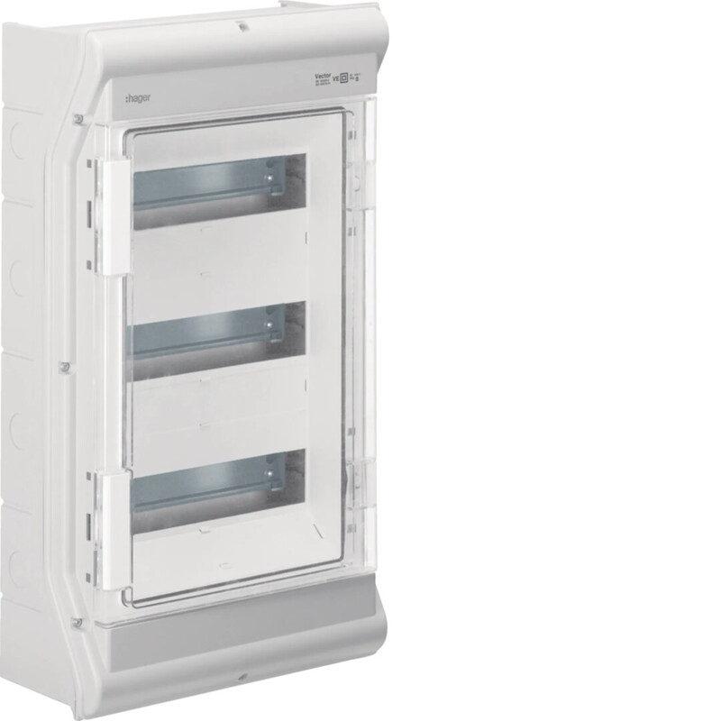 MODULE COVER SURFACE VE312SN 3X12MOD IP65 PC-UV