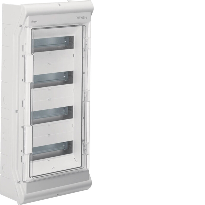 MODUULIKOTELO PINTA VECTOR VE412SN 4x12MOD IP65 PC-UV