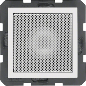 hager Loudspeaker 4/8w 8ohm f. radio uk white