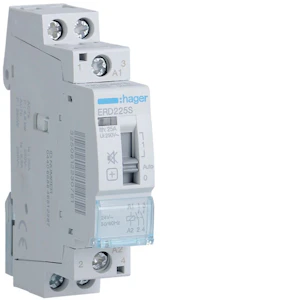hager Contactor hager erd225s 2no 25a 24vac