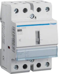 hager Välirele hager erl240s 2s 40a k.12vdc hur