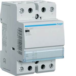 hager Kontaktori hager esl241 2a 40a k.12vac