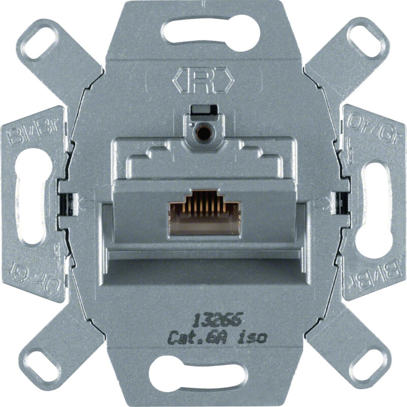 hager Telerasia hager 1xrj45 cat6a iso stp