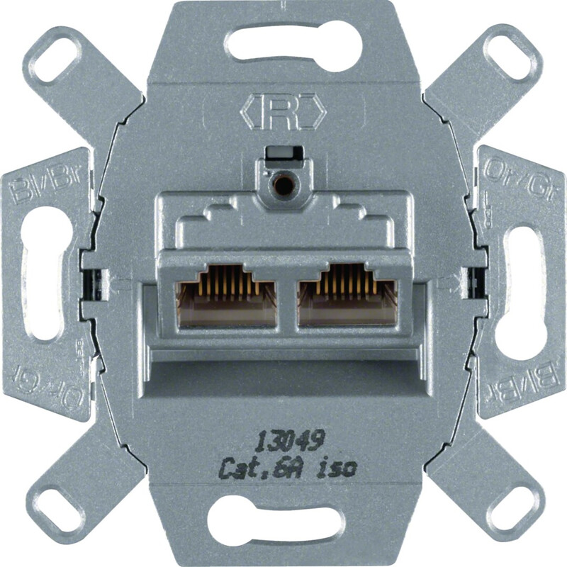 DATAUTTAG 2xRJ45 Cat6A iso STP
