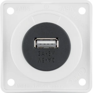 hager Pistorasia integro flow 1usb/3a/12vdc ur val
