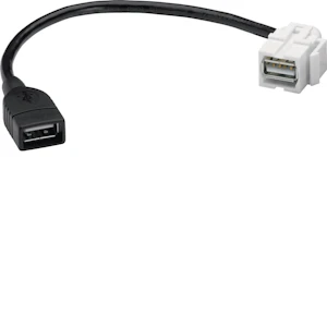 hager Adapteri hager gmkusb2a usb2.0 keystone