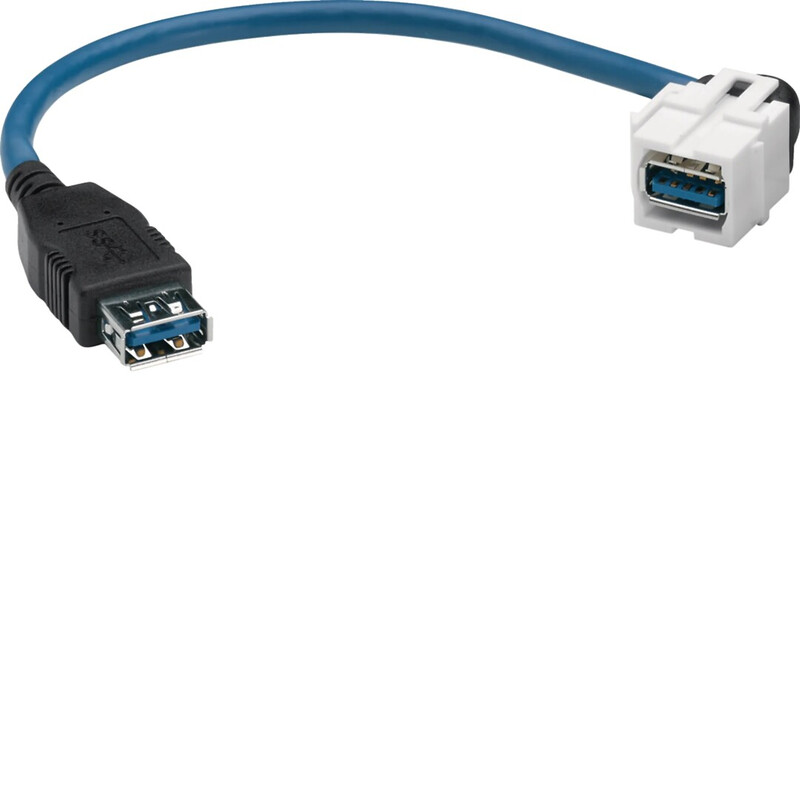 ADAPTERI HAGER GMKUSB3A USB3.0 KEYSTONE