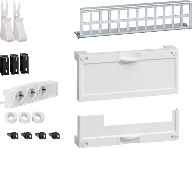 hager Support for connectors univers um00m5 24xrj45 keystone+so