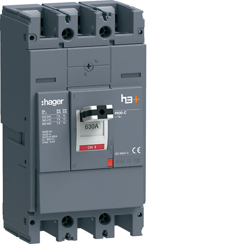 hager Load break switch p630 3p 630a