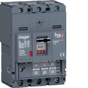 hager Kompaktikatkaisija hager p160 lsi 3n 160a 70ka