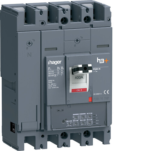 KOMPAKTIKATKAISIJA HAGER P630 LSI 4N 400A 40kA
