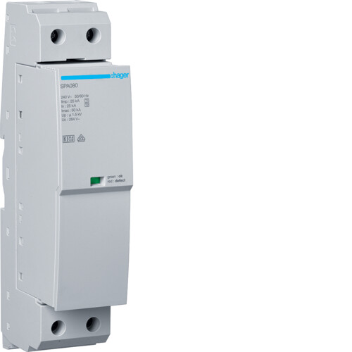 YLIJÄNNITESUOJA KIINTEISTÖ SPA180 T1+T2 1N 1.5KV 25KA HÄL