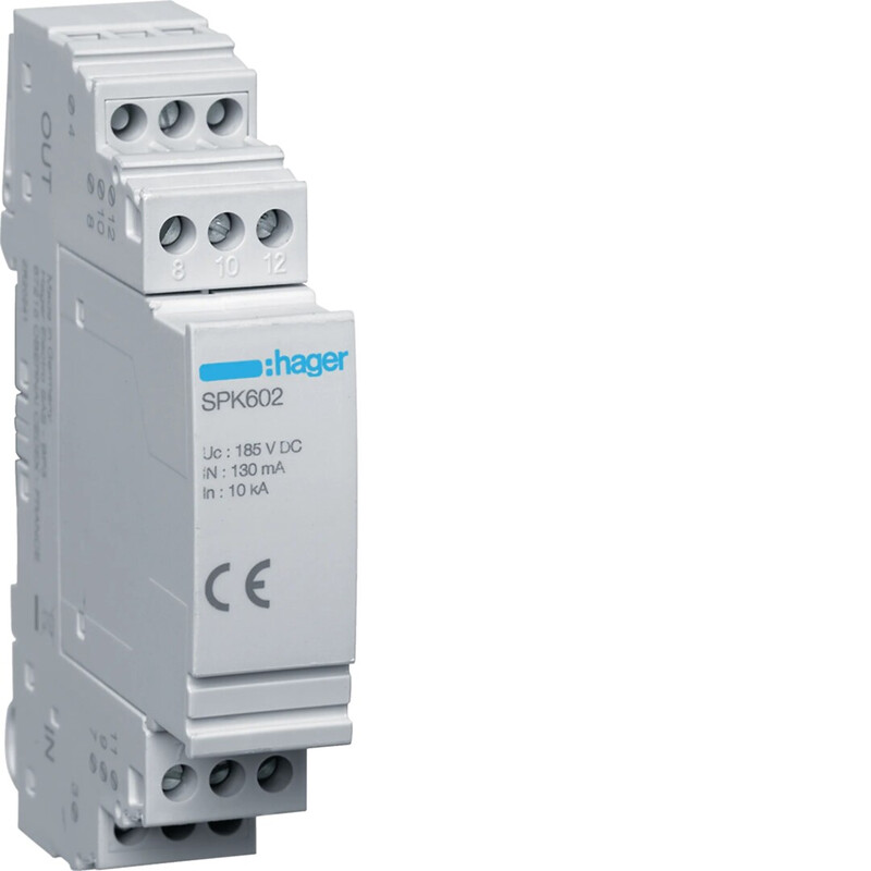 hager Surge arrestor spk602 dsl, adsl, adsl2+, isdn