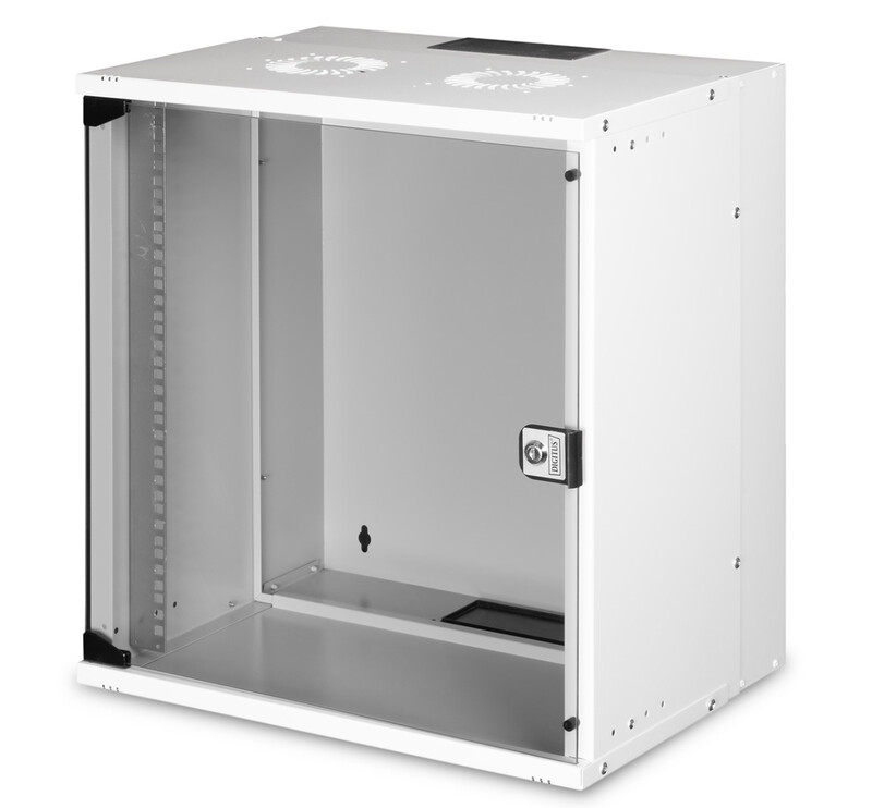 WALL CABINET 12U 400MM FLAT PACK