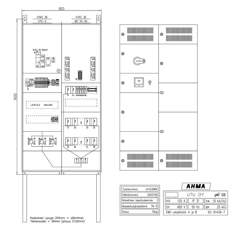 utu Latausasemakeskus ahma lk12308x