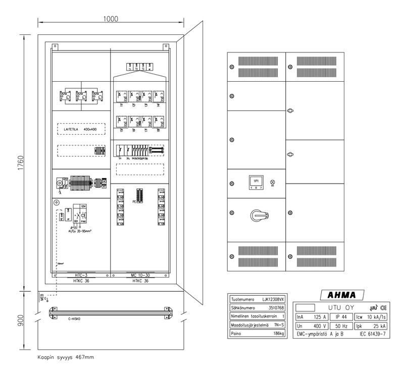 utu Latausasemakeskus ahma ljk12308vx