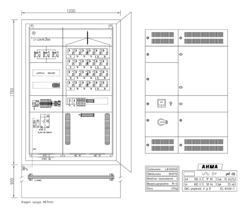 utu Latausasemakeskus ahma ljk16224vx
