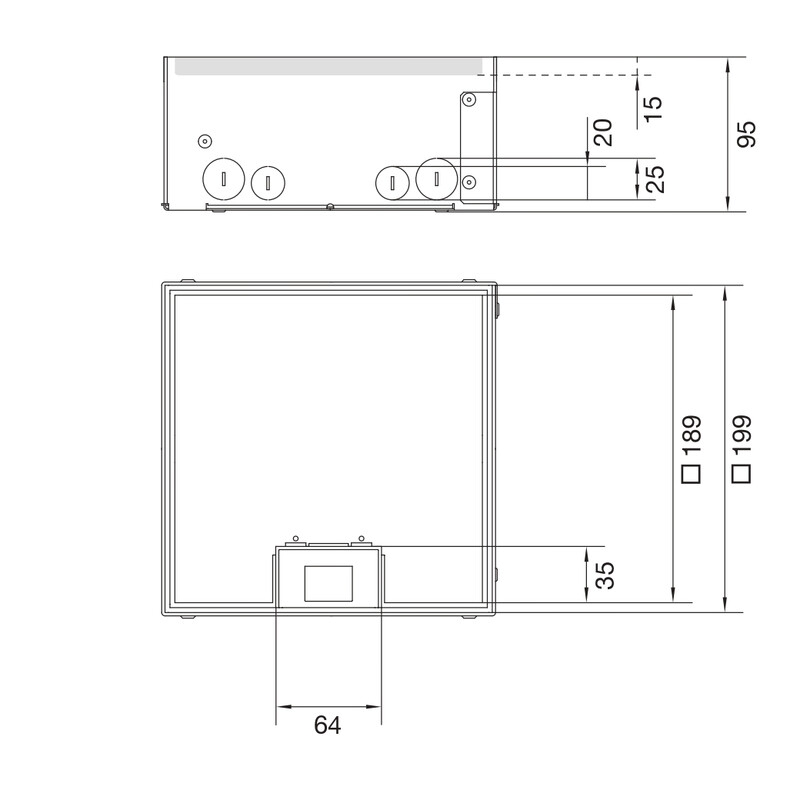 hager Lattiarasia electraplan.ve-ee udkq06 fe 200x200x95 rst