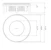 hager Floor box electraplan.ve-ee ekq060 rst d215 tm 15mm